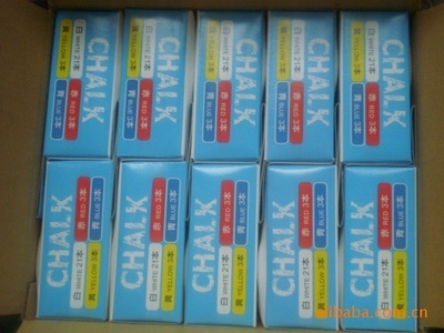 【供應(yīng)環(huán)保粉筆】價格,廠家,圖片,粉筆,寧海縣俊凱文教用品廠-